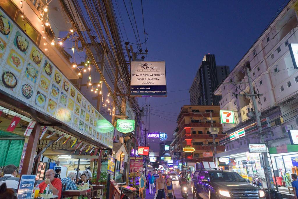 Dragon Boutique Apartment Pattaya Buitenkant foto